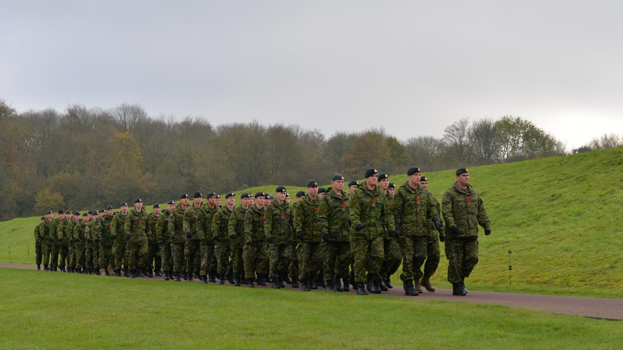 Combattants de première ligne des Forces armées canadiennes